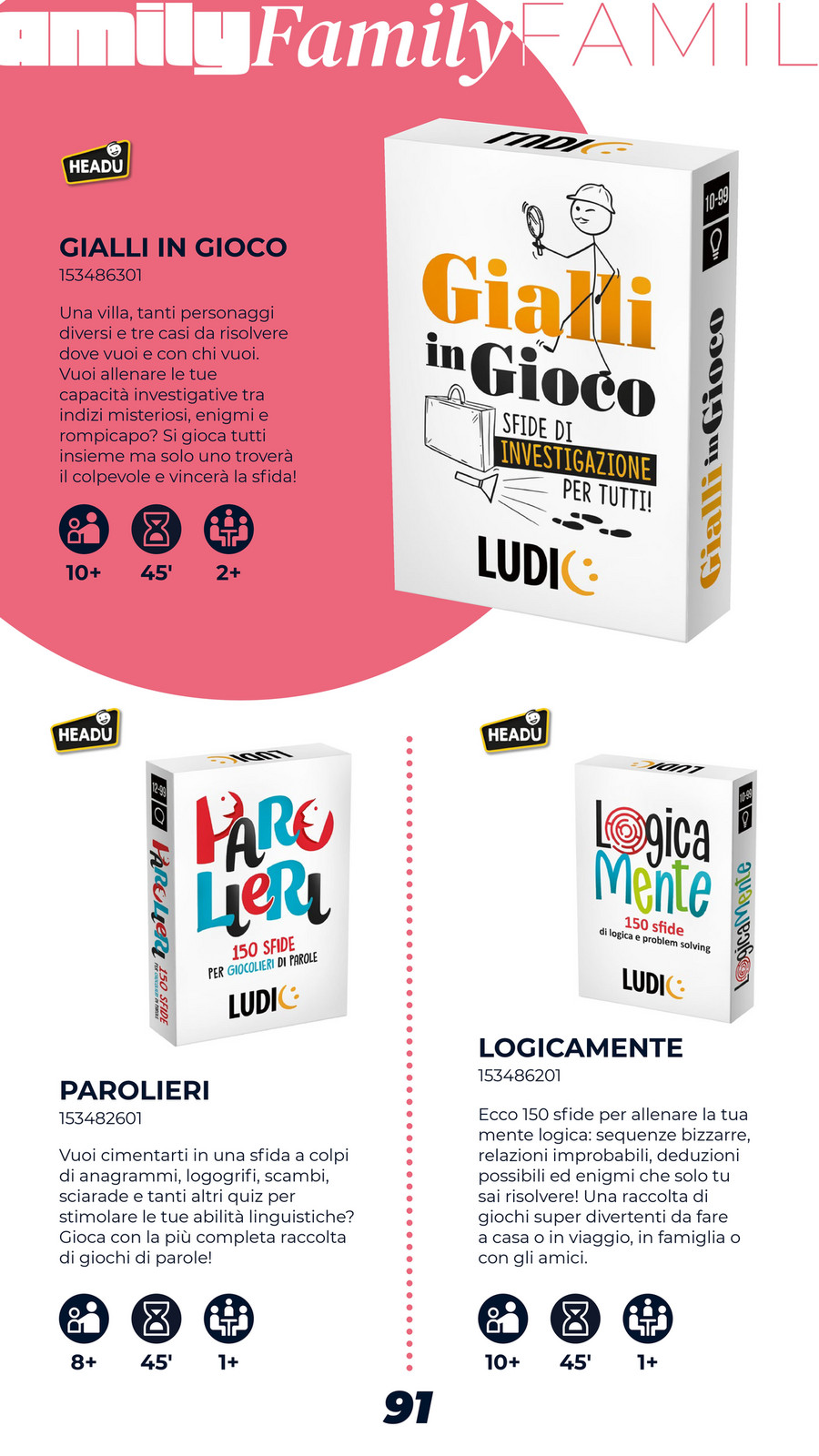 Ludic - Strange Connections Una Sfida Logico-Creativa, Gioco Di Società