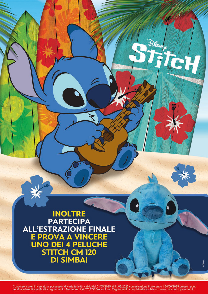 Peluche Leroy Di Lilo & Stitch – Angelo Morbido Giocattolo Per Bambini 15-35 Cm