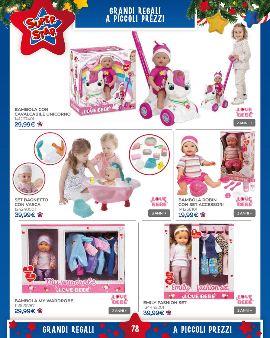 TOYSCENTER - CATALOGO DI NATALE 2025 - Rainbow high - fashion doll