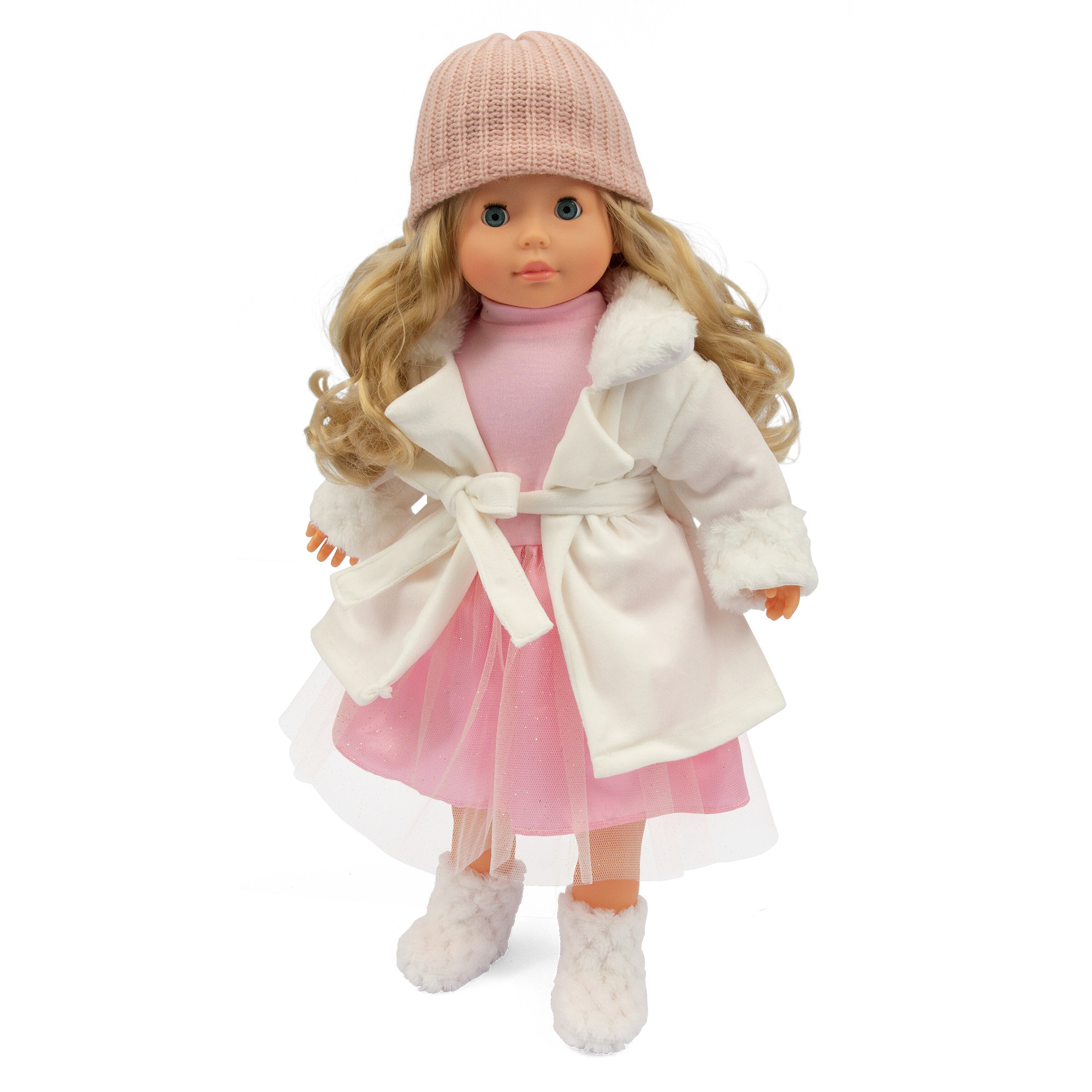 TOYSCENTER - DI NATALE 2025 - Bambola interattiva beatrice 46 cm - che parla e canta con accessori inclusi - love bébé TOYSCENTER - DI NATALE 2025 - Bambola interattiva beatrice 46 cm - che parla e canta con accessori inclusi - love bébé